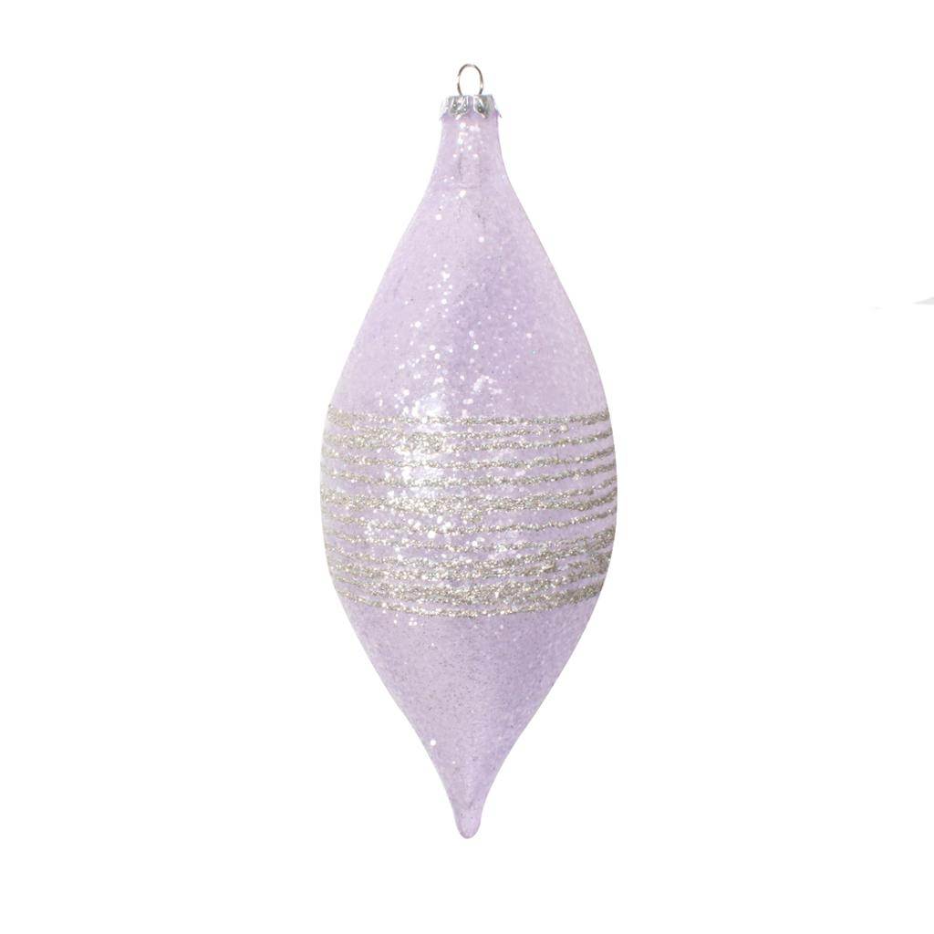 7" Light Purple Shuttle Drop Ornament (4 Pack) 1