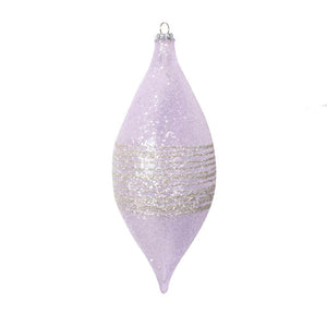 7" Light Purple Shuttle Drop Ornament (4 Pack) 1