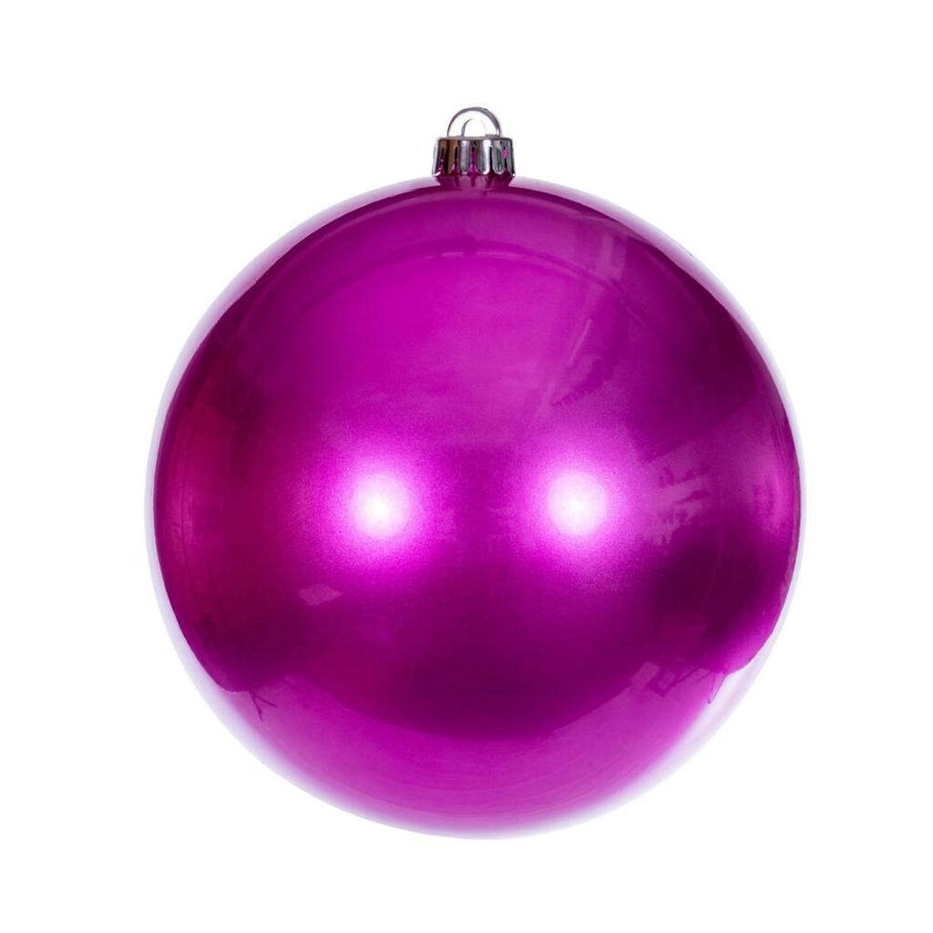 4" Hot Pink Candy Ball UV Drill (6 Pack) 1