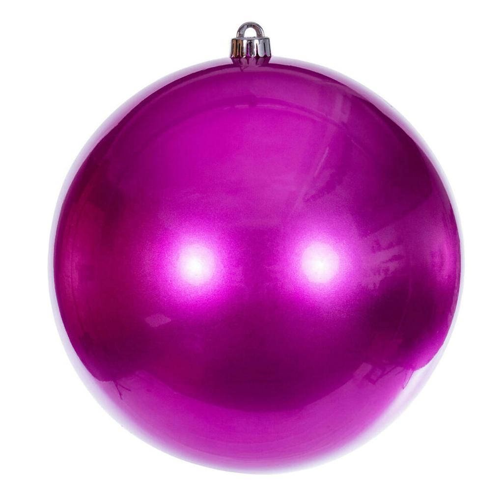 6" Hot Pink Candy Ball UV Drill (4 Pack) 1