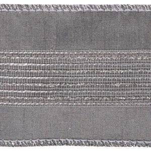 2.5"x15' Blue Glitter Dori Ribbon 2