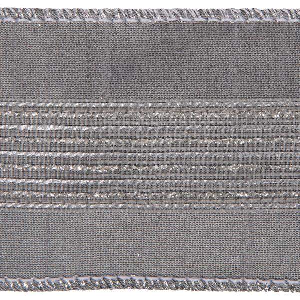 2.5"x15' Blue Glitter Dori Ribbon 2