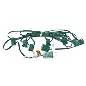 7 Light Green Wire Empty C7 String 2