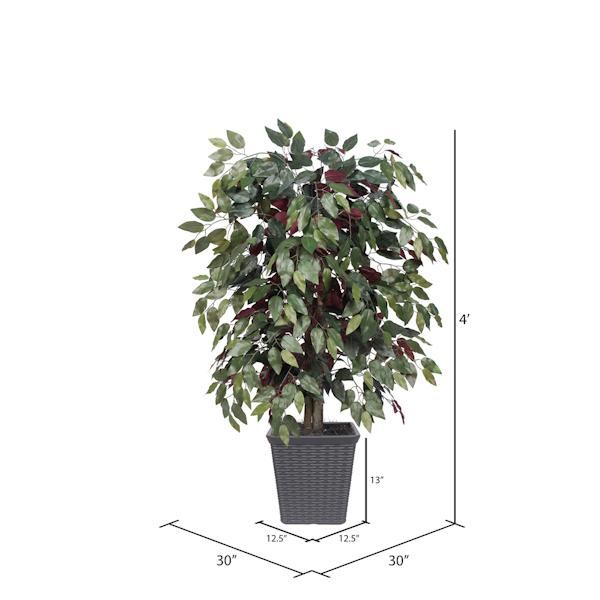 4' Artificial Capensia Bush 3