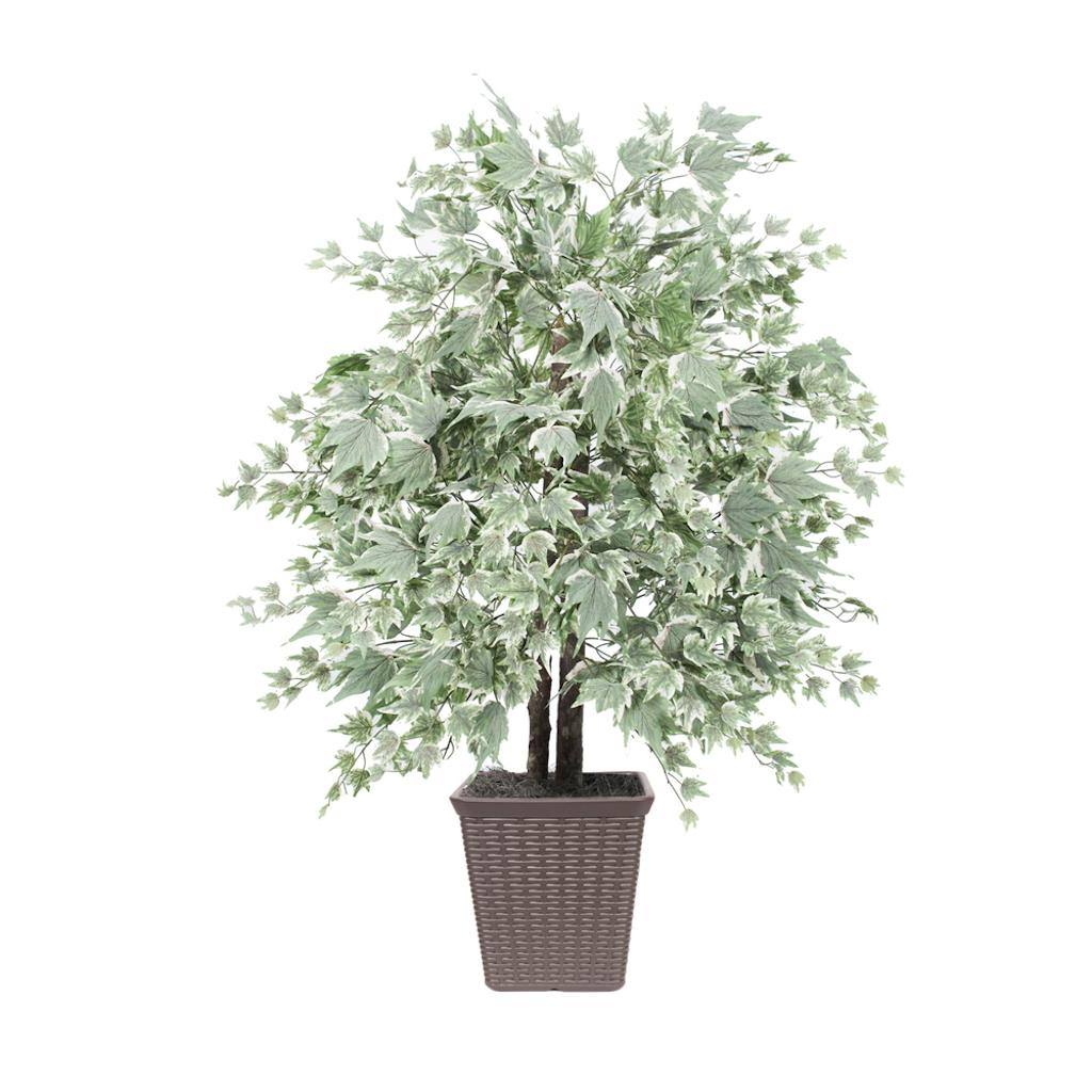4' Artificial Silver Maple Bush 1