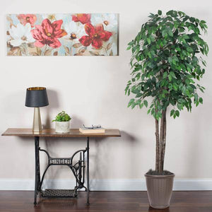 6' Artificial Deluxe Ficus Tree 3