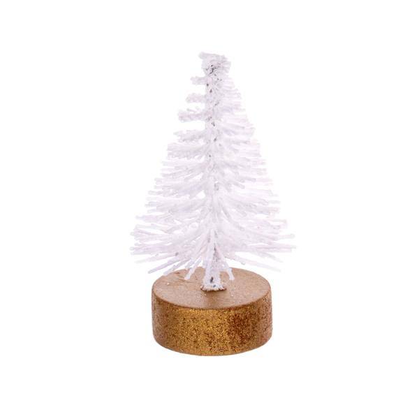 3" / 5" / 7" White Sisal Bottle Brush Tree Set (3 Pack) 2