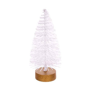 3" / 5" / 7" White Sisal Bottle Brush Tree Set (3 Pack) 4