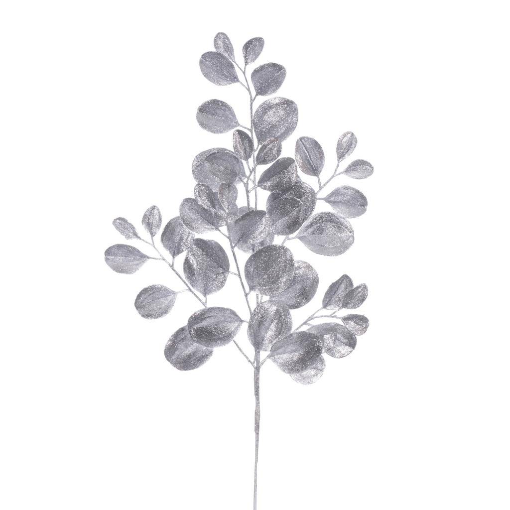 25" Artificial Silver Dogwood Glitter Spray (3 Pack) 1