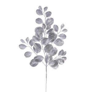 25" Artificial Silver Dogwood Glitter Spray (3 Pack) 1