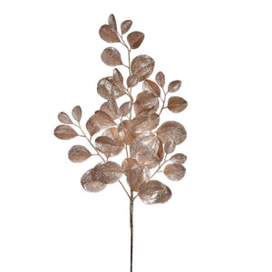 25" Artificial Cafe Latte Dogwood Glitter Spray (3 Pack) 1