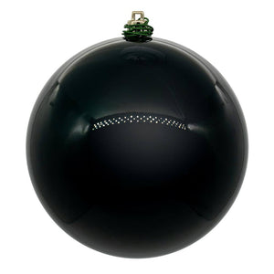 10" Sea Blue Pearl Ball UV Drilled Ornament 1