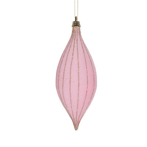 7" Light Pink Shuttle Drop Ornament (3 Pack) 1