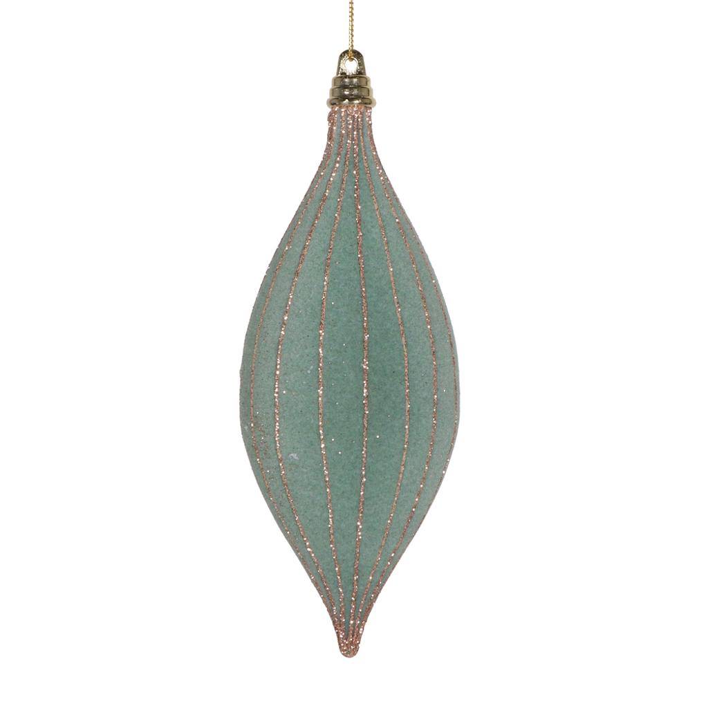 7" Light Green Shuttle Drop Ornament (3 Pack) 1