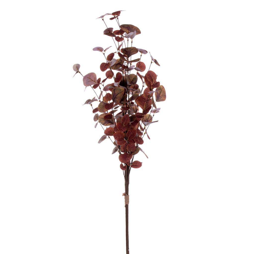 32" Artificial Brown / Green Leaf Spray (3 Pack) 1