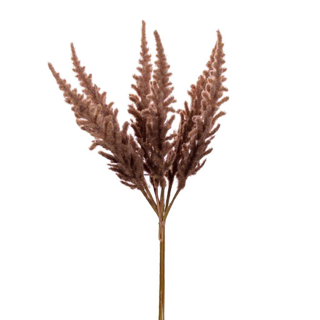 19.5" Artificial Brown Dried Wheat Spray (3 Pack) 1