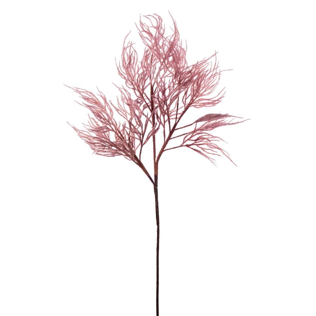 33" Artificial Light Pink Glitter Reed Spray (2 Pack) 1