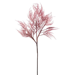 33" Artificial Light Pink Glitter Reed Spray (2 Pack) 1