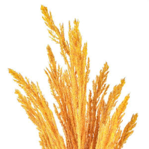 51" Artificial Light Gold Reed Spray (2 Pack) 2