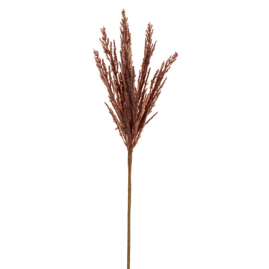 26" Artificial Brown Glitter Reed Spray (3 Pack) 1