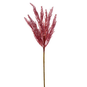 26" Artificial Mauve Glitter Reed Spray (3 Pack) 1