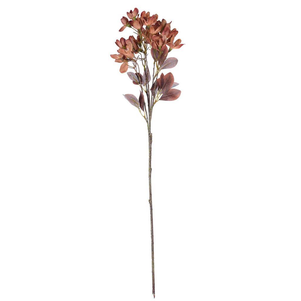 25.5" Artificial Rust Primrose Flower Spray (3 Pack) 1