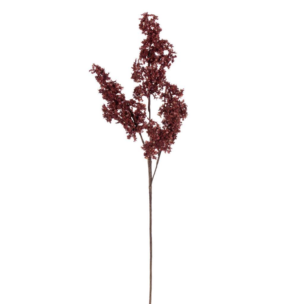 28" Artificial Pink Broken Leaf Branch (3 pack) 1