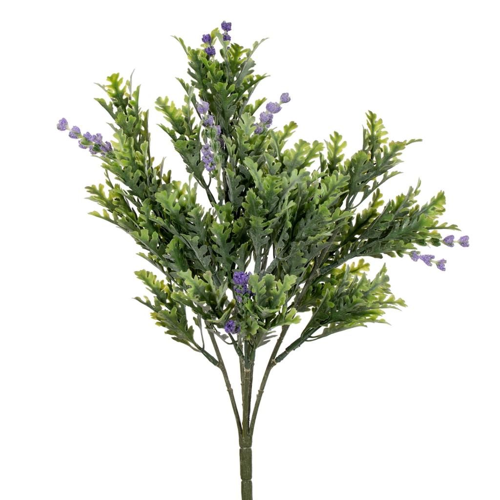 16.5" Artificial Green Senecio Spray 1