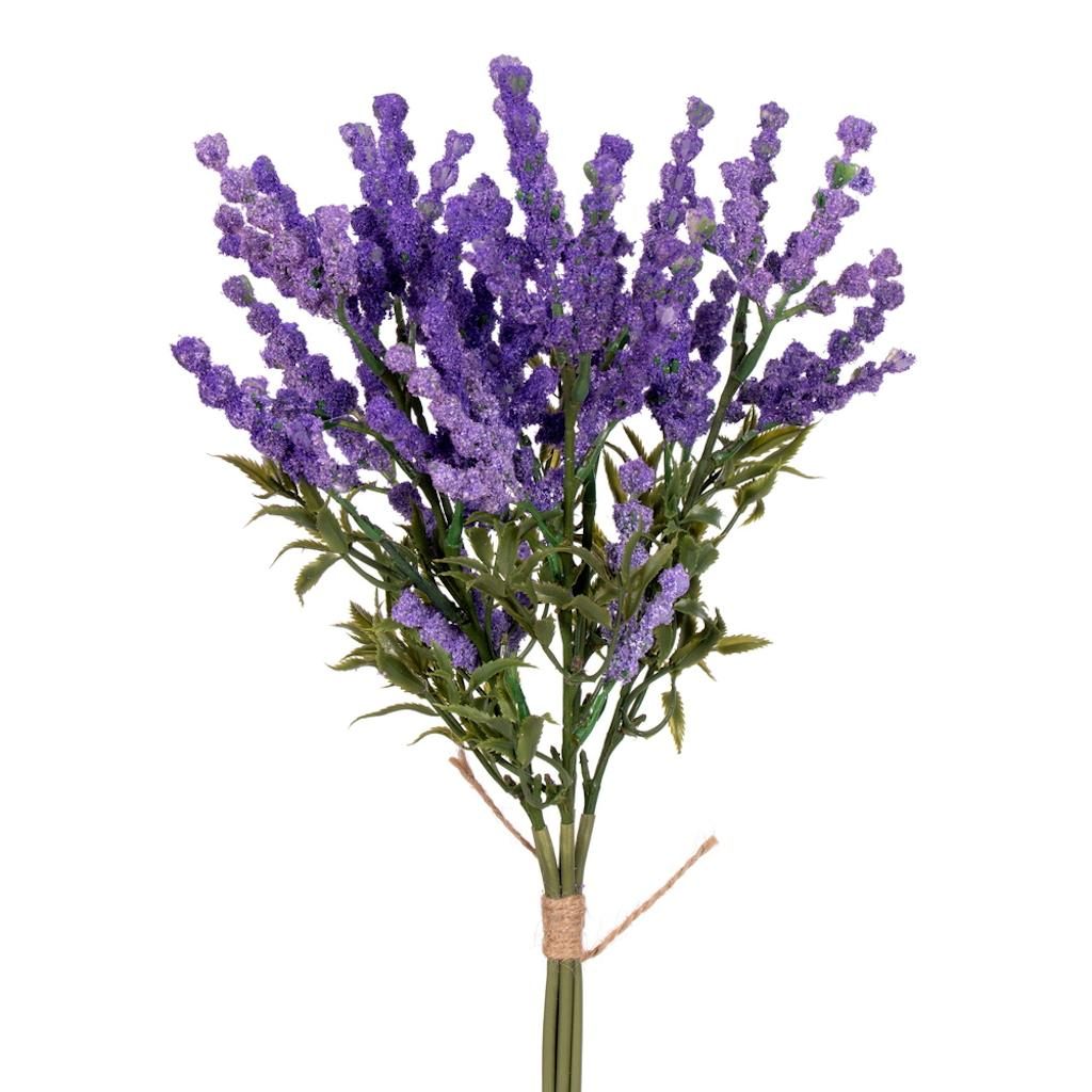 13" Artificial Purple Lavender Spray (2 pack) 1