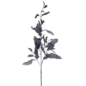 44.5" Artificial Blue Dried Pomelo Leaves Spray (2 Pack) 1