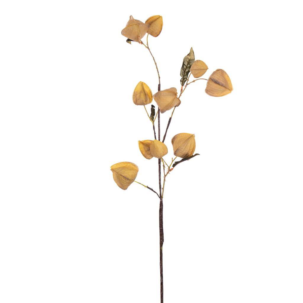 30.5" Artificial Yellow Dried Lantern Spray (2 Pack) 1