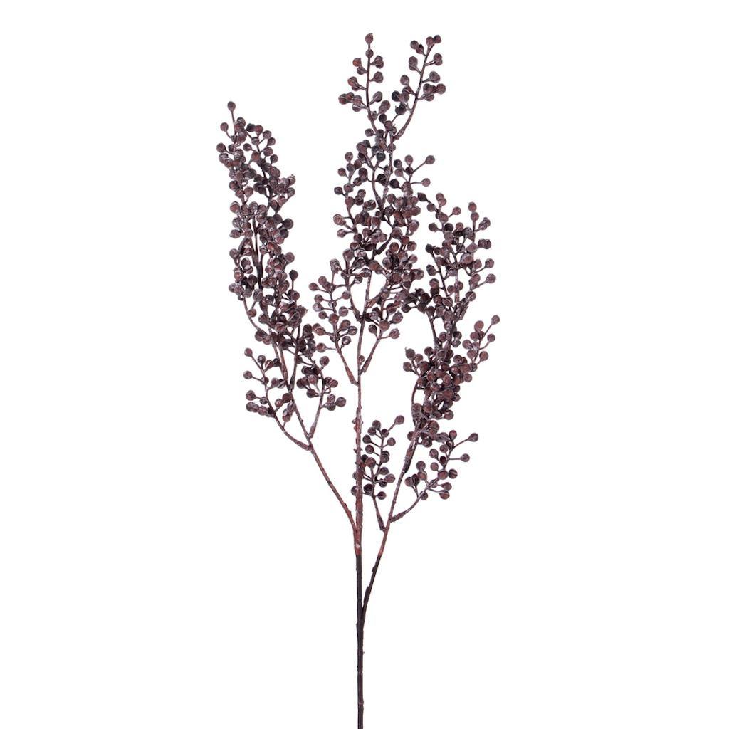 25" Artificial Brown Dry Wild Berry Spray (2 Pack) 1