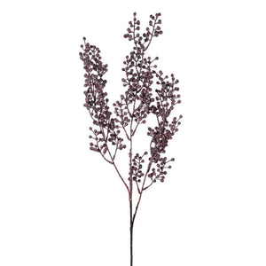 25" Artificial Brown Dry Wild Berry Spray (2 Pack) 1