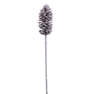 30" Artificial Glitter Snow Pinecone (2 pack) 1