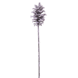 29" Artificial Grand Glitter Snow Pinecone (3 pack) 1