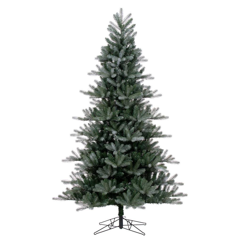 6.5' x 50" Artificial Frosted Danbury Fir 1178 Tips Unlit 1