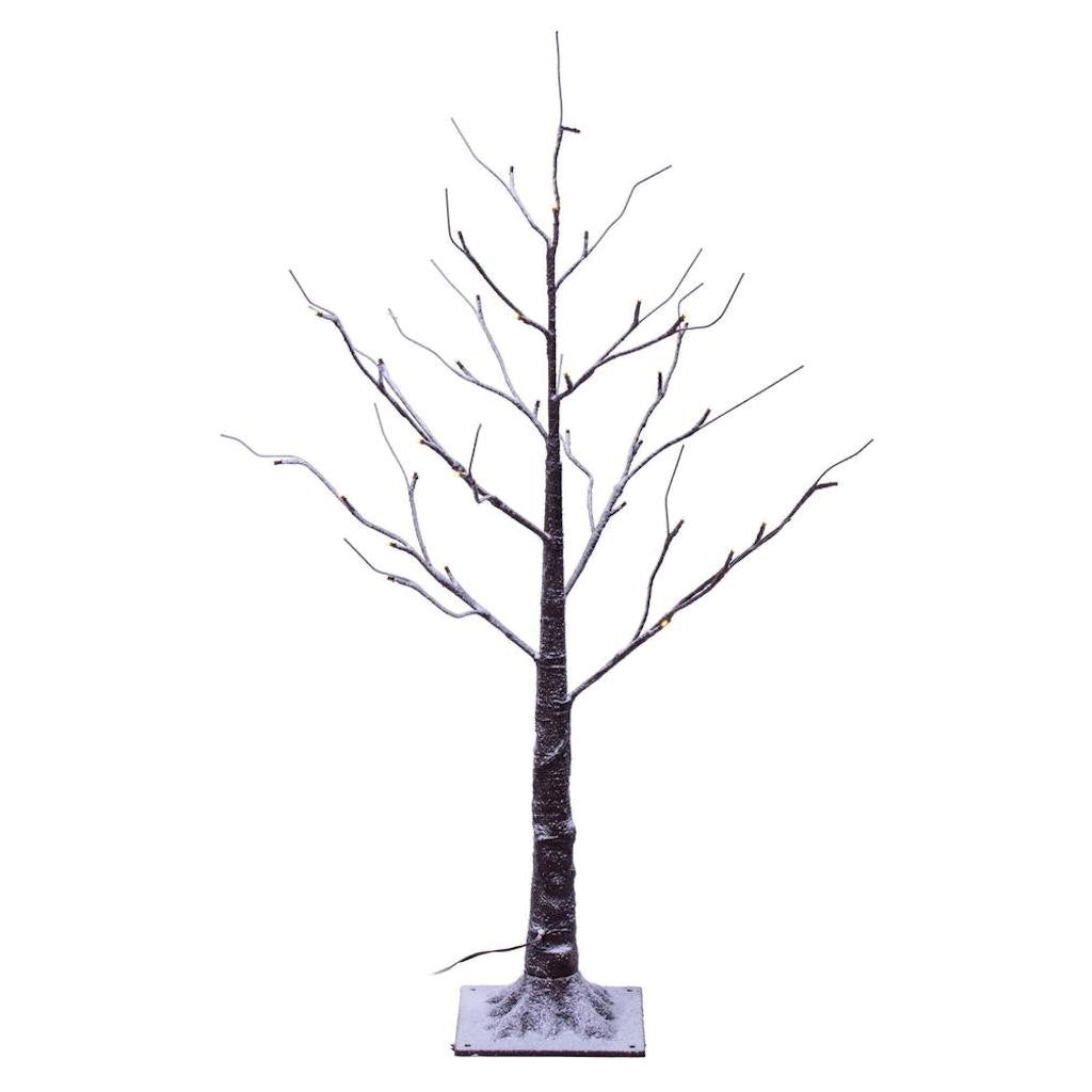 3' LED Warm White Artificial Brown Twig Tree 1