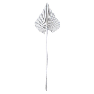 15.75-19.5" White Wash Palm Spear (12 Pack) 1