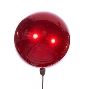 10' Red Candy Ball Branch Wire Garland 2