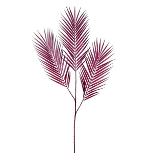 40" Artificial Purple Butterfly Palm Spray (3 Pack) 1
