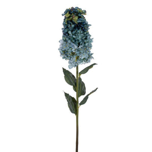 35.5" Artificial Sea Blue Cone Hydrangea Spray (2 Pack) 1