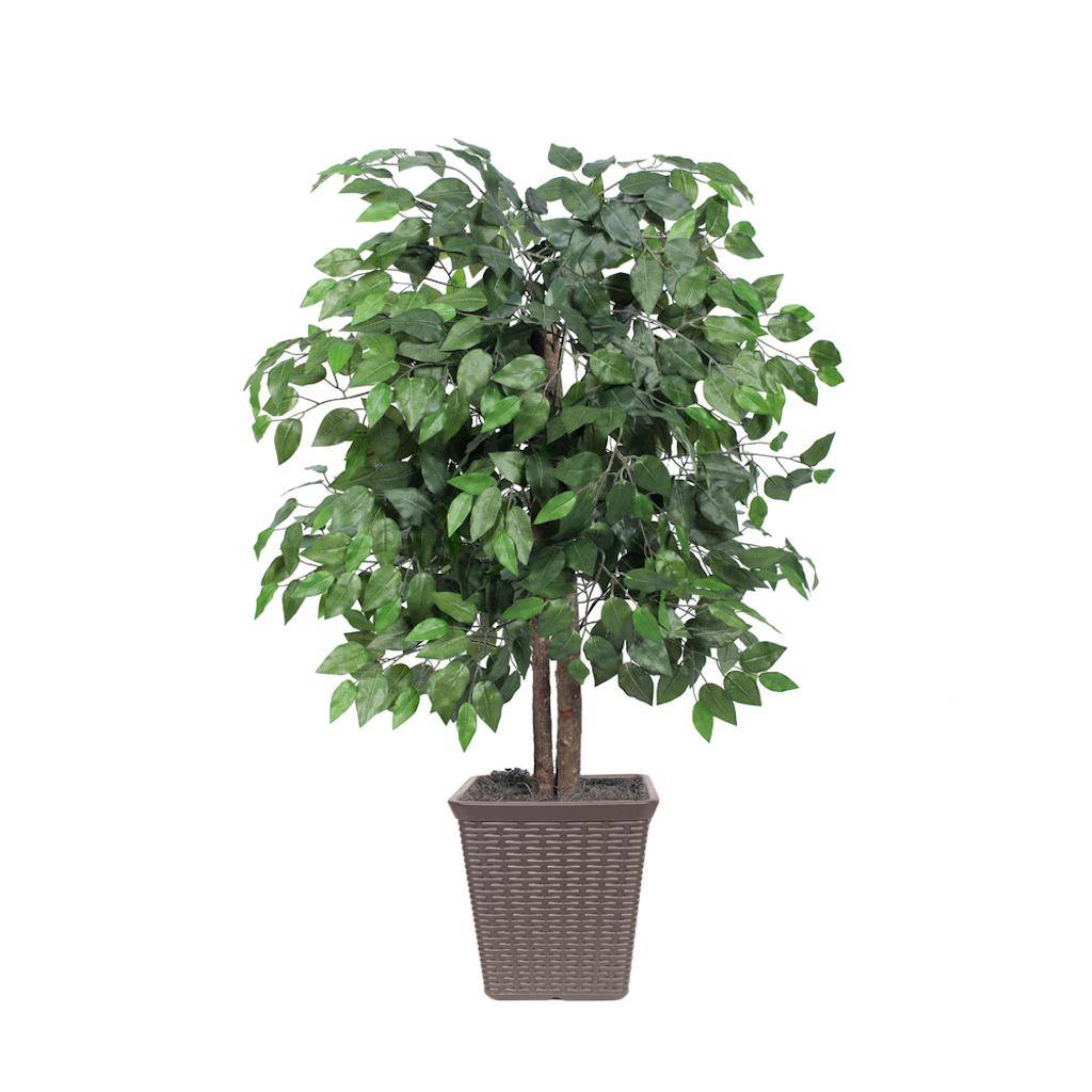 4' Artificial Ficus Bush 1