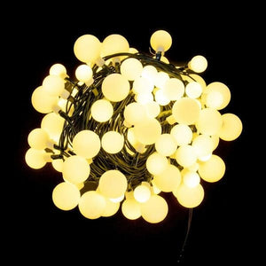 28' 100 Light Warm White Indoor/Outdoor Three Size LED Cherry Light Set 2