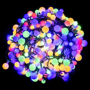 100' 400 Light Multicolor Three Size LED Cherry Light Set 2