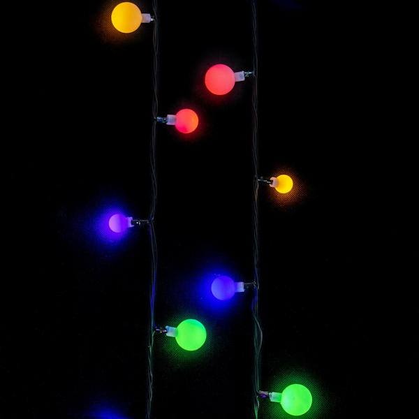 100' 400 Light Multicolor Three Size LED Cherry Light Set 3