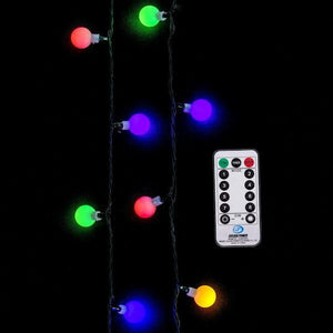 103' 400 Light Multicolor 8 Function LED Cherry Light Set with Remote Control 3