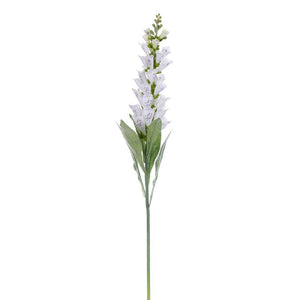 36" Artificial White Foxglove Stem 1