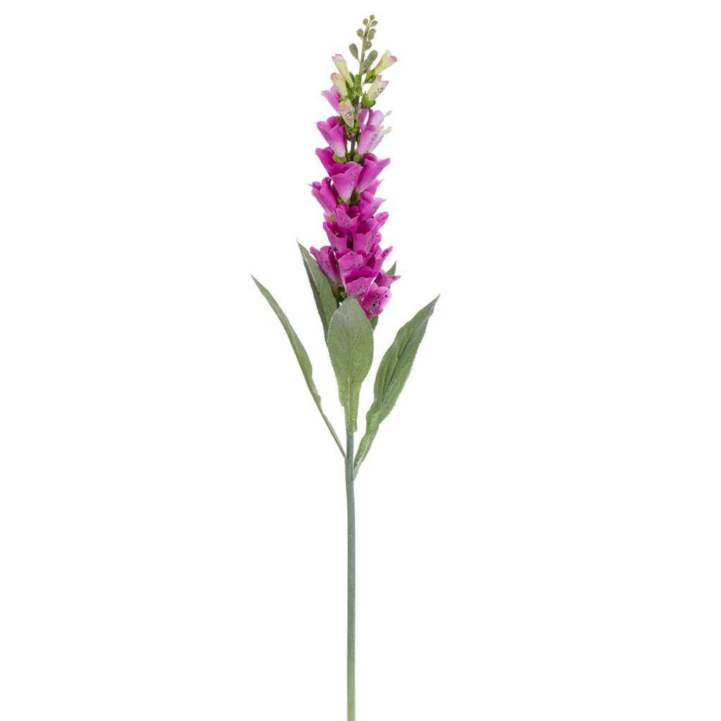 36" Artificial Fuchsia Foxglove Stem 1