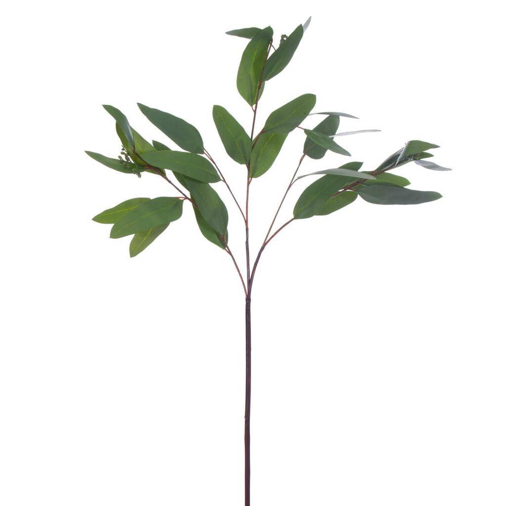 28" Artificial Green Seed Willow Eucalyptus Spray (2 Pack) 1