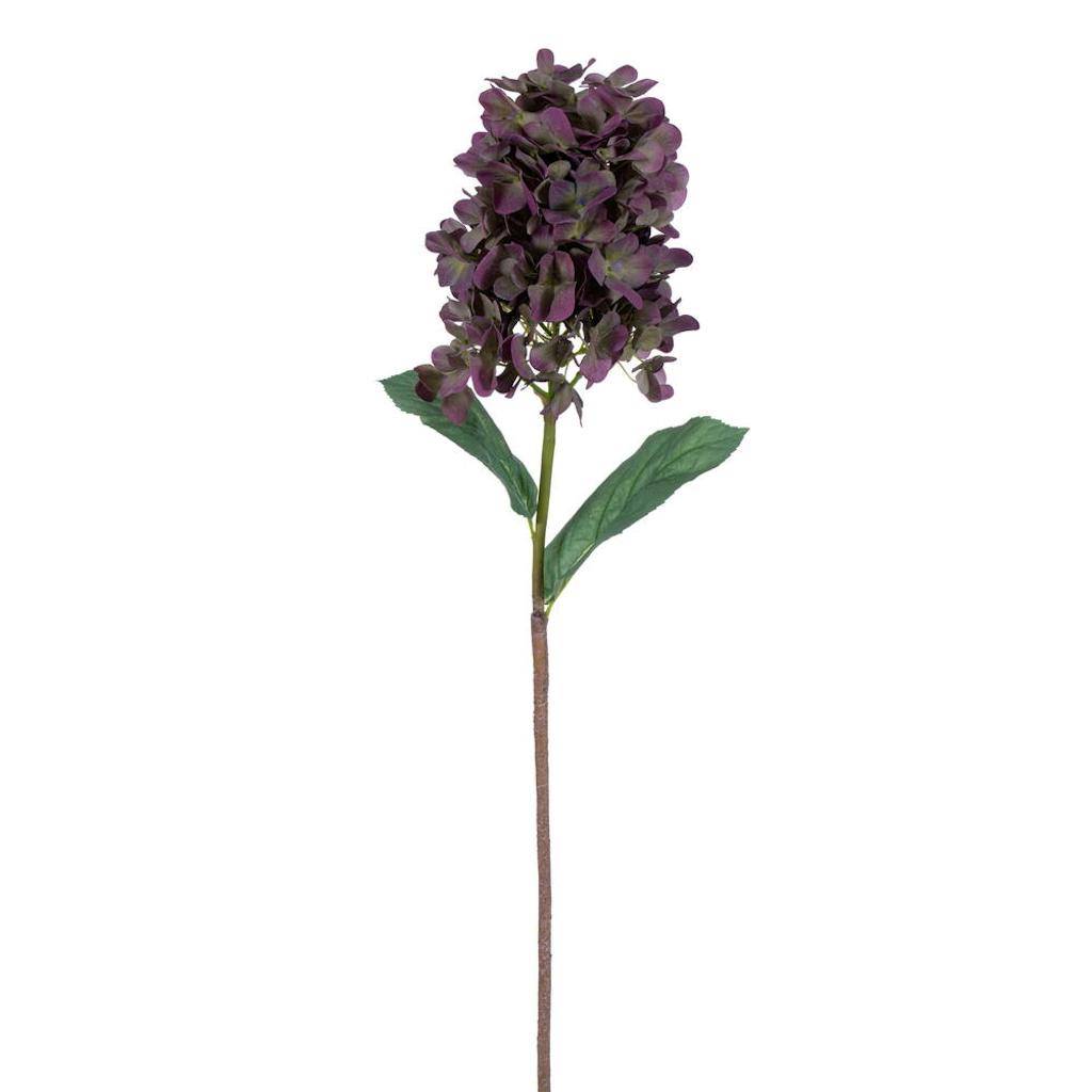 34" Artificial Plum Cone Hydrangea Spray (2 Pack) 1